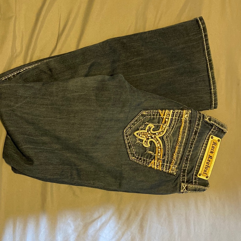 Size 26 Bootcut Rock Revival Jeans